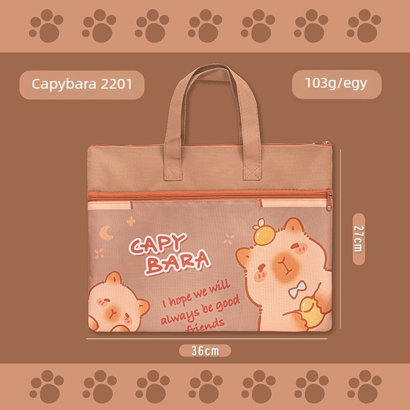 MOYL vászon táska diákoknak – nagy kapacitás, cipzár, rajzfilm-stílus