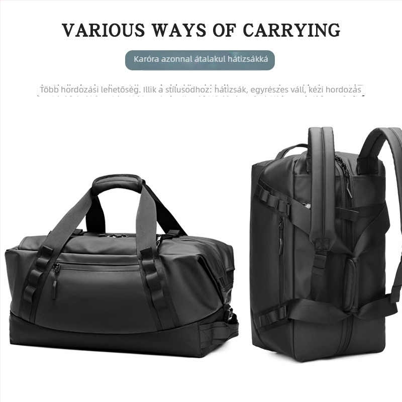 Outwalk uniszex utazótáska duffel, Oxford anyag, lélegző és vízálló, vállpánt és kézi hordozó, street style, szabadidős utazásokhoz