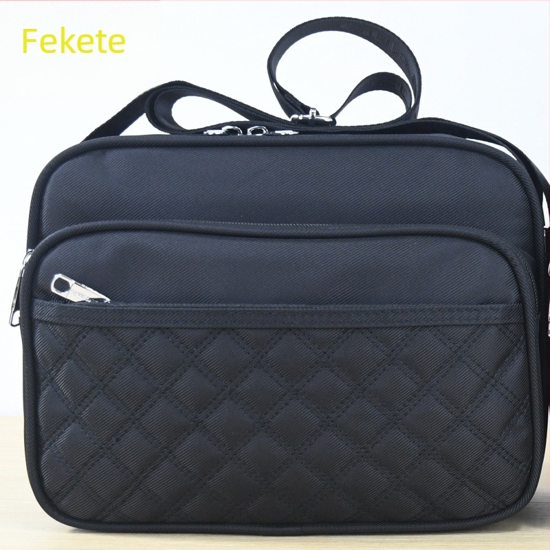 Guangshida férfi crossbody táska – Oxford anyag, vízálló, több rekesz, üzleti utazási stílus