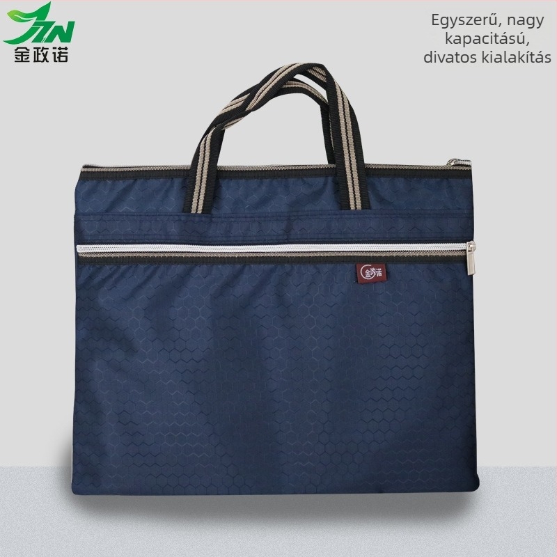 Üzleti laptop táska futball mintával és nylon béléssel; vízálló és kopásálló