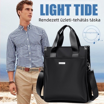 Férfi válltáska Oxford szövetből, városi egyszerű stílus, crossbody kivitel, Infenio (Márka: Infenio; Anyag: Oxford szövet; Stílus: Városi egyszerűség; Modell: 575)