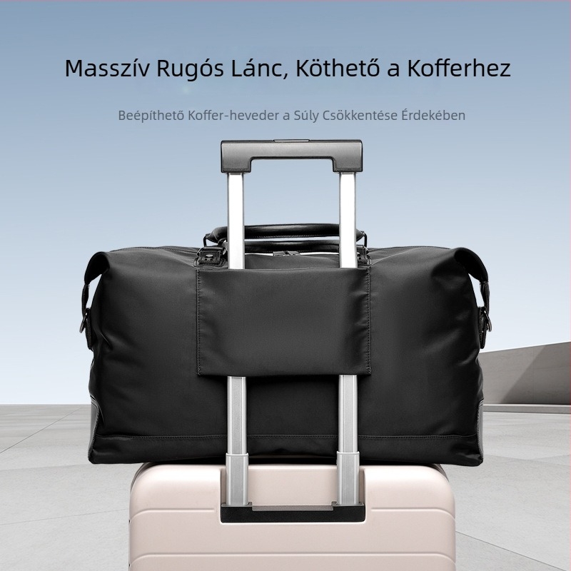 Nagy kapacitású utazótáska | könnyű, vízálló Oxford anyagból, uniszex, 20–35 L, poliészter bélés