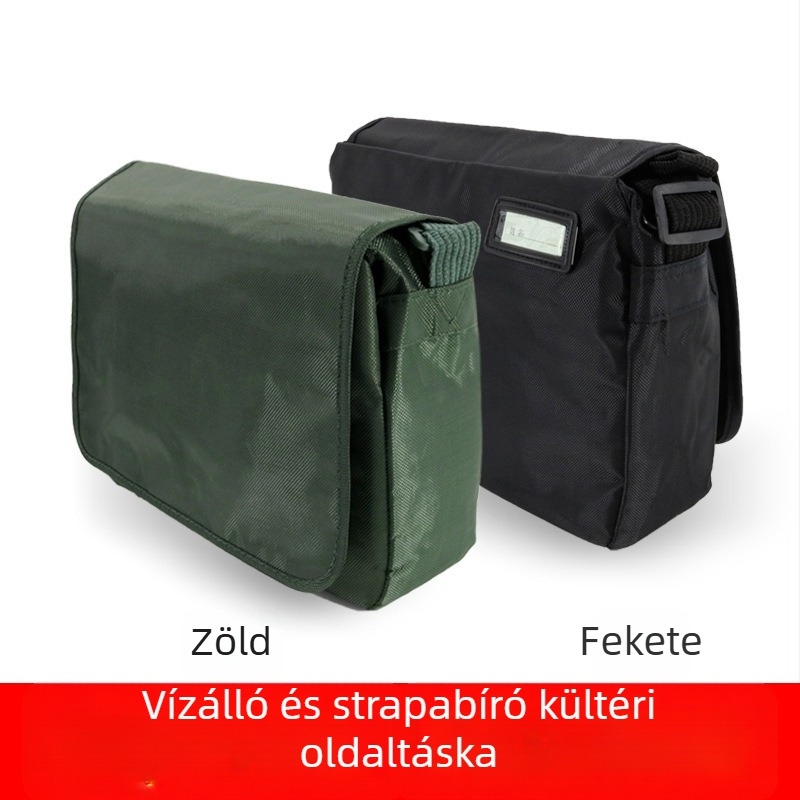 Férfi keresztpántos táska Oxford anyagból, légáteresztő, ultra könnyű, kopásálló, poliészter bélés, egyszínű, ideális üzleti utazásokhoz
