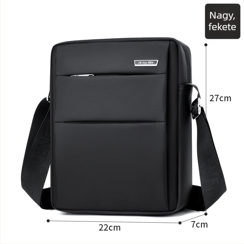 Yinse férfi pamut válltáska – vízálló, kopásálló, crossbody az üzleti utakhoz