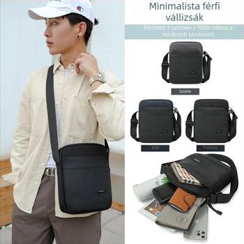 Férfi crossbody táska Xuqi – Oxford anyag, Oxford spinning bélés, üzleti út