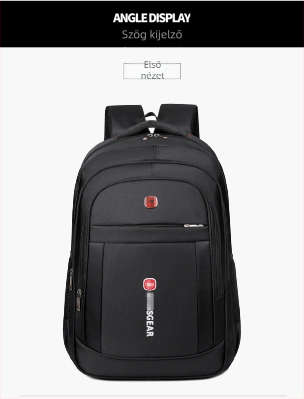 Unisex hátizsák üzleti utazásokhoz, 20–35L, Oxford anyag, gerincvédelem