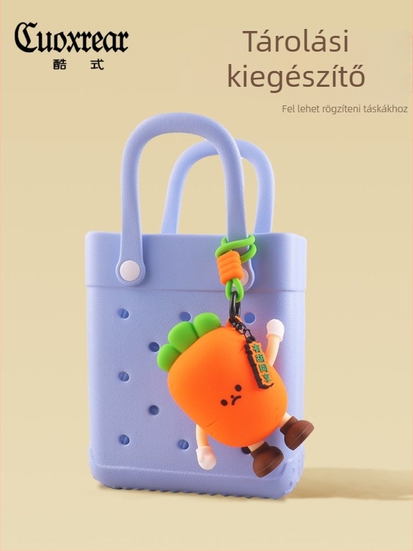 Szilikon pénztárca – Zöldségek sorozat, gyerekes rajzfilmszerű stílus, uniszex, kopásálló és tárolható