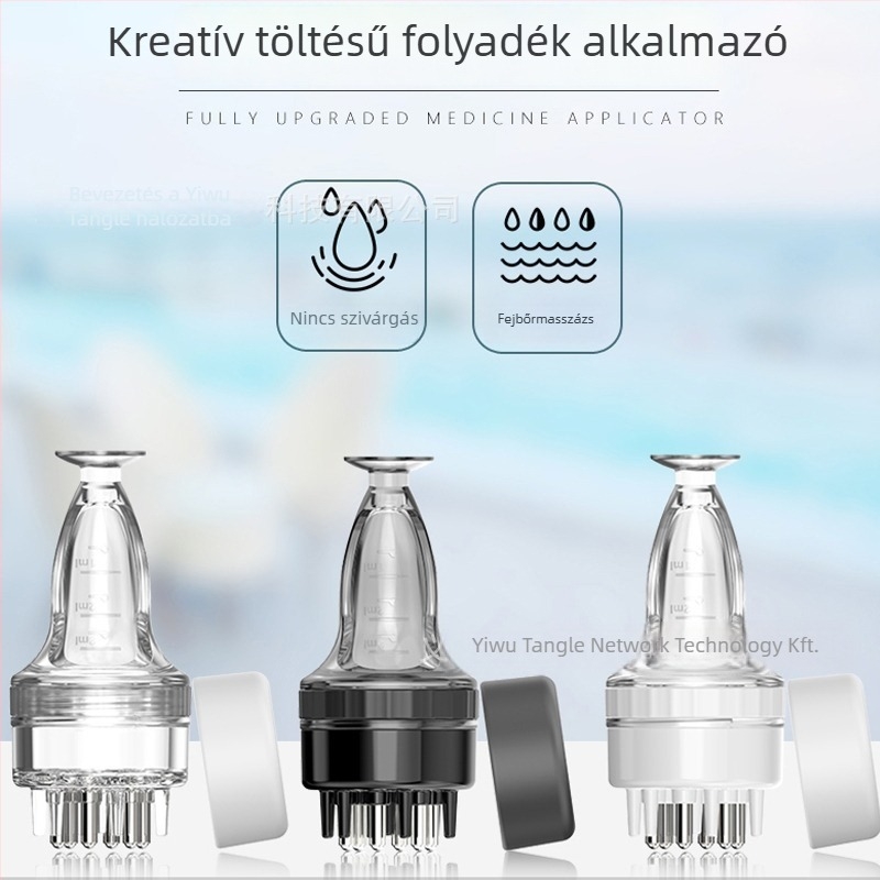 iiuda fejbőrápoló applikátor – fejbőr nyugtató hatás, négy évszakos használat, univerzális felhasználók számára