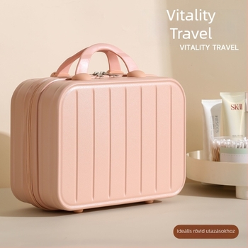 Sminkes doboz ABS+PC | Vízálló, Könnyű, Zipzárral záródó, Súly 0.79 kg, Otthoni tároláshoz