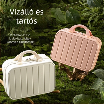 Sminkes doboz ABS+PC | Vízálló, Könnyű, Zipzárral záródó, Súly 0.79 kg, Otthoni tároláshoz