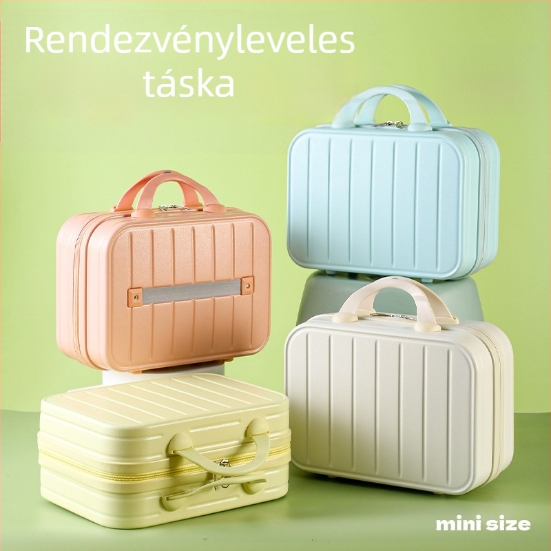 Sminkes doboz ABS+PC | Vízálló, Könnyű, Zipzárral záródó, Súly 0.79 kg, Otthoni tároláshoz