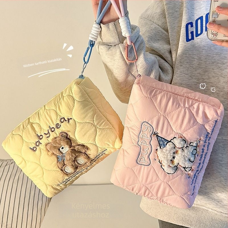 Női kozmetikai táska – textil anyag, otthoni tárolás, stílus: érett, kifinomult, minta: más