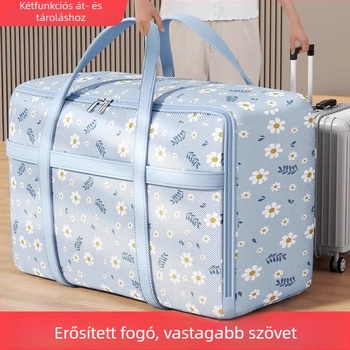 Ágynemű költöztető tároló táska - Nagy kapacitású, Vízálló és nedvességálló, Kocka alakú, Többfunkciós szervező