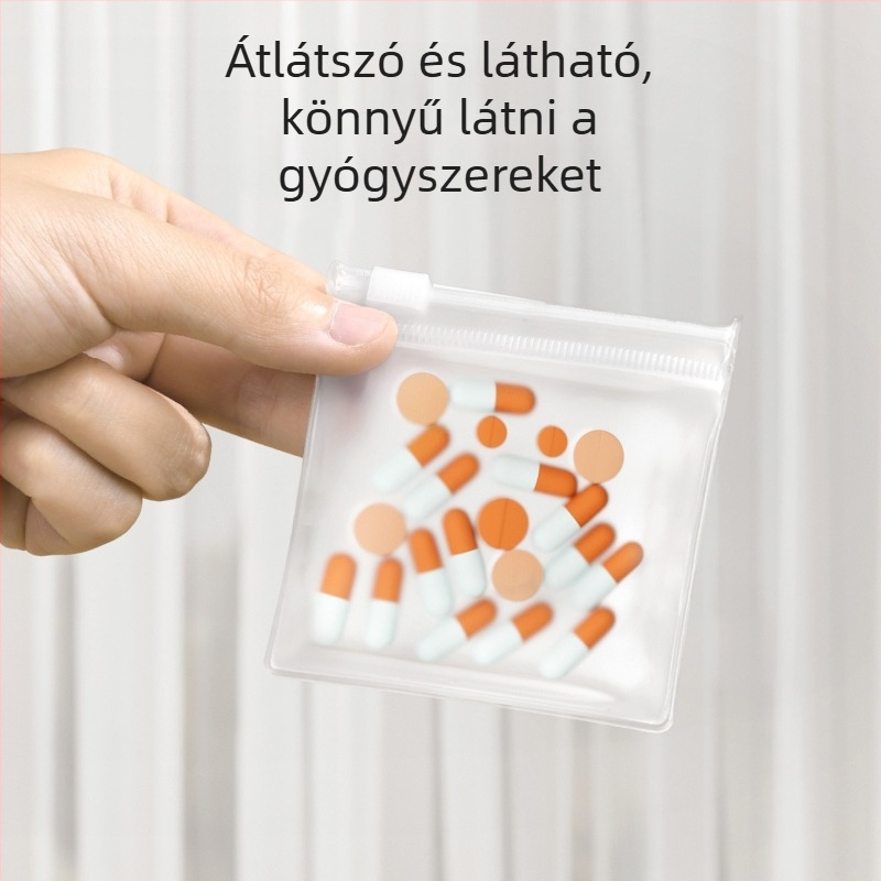 Japán stílusú gyógyszer táska, EVA anyag, zárási funkció, utazáshoz