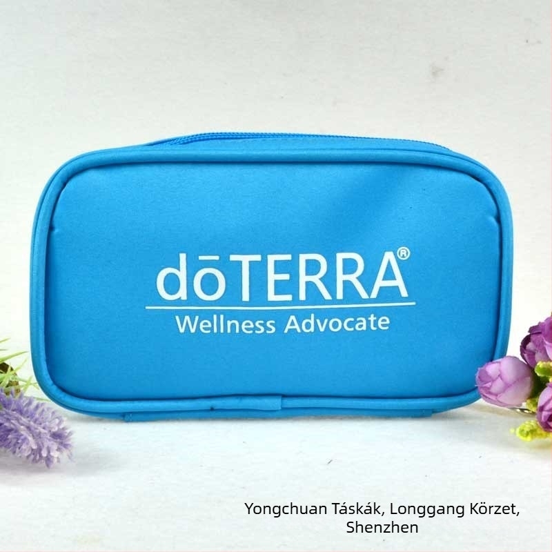 Esszenciális olaj tároló táska, 10 rekesz 5 ml/15 ml üvegekhez, kocka alakú, ütésálló, hordozható utazási tok, kompatibil doTERRA-val