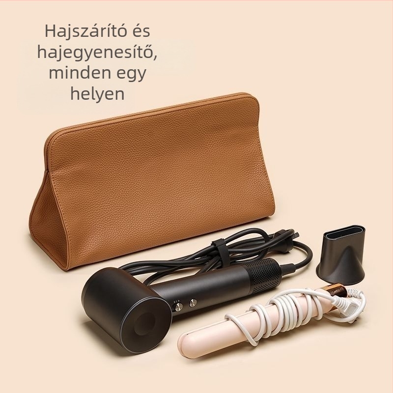 Mini ventilátor tároló táska, utazási tároló táska, PU anyag, ultrakönnyű, 20 L alatti kapacitás, városi minimalist stílus