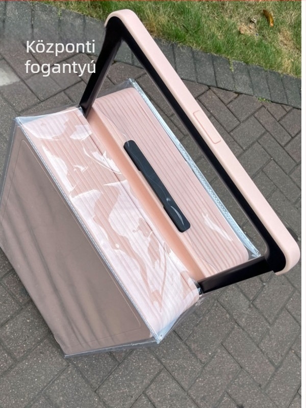 Utazáshoz szánt bőrönd védőburkolat, PVC anyag, antibakteriális és kopásálló, 20-35 L kapacitás