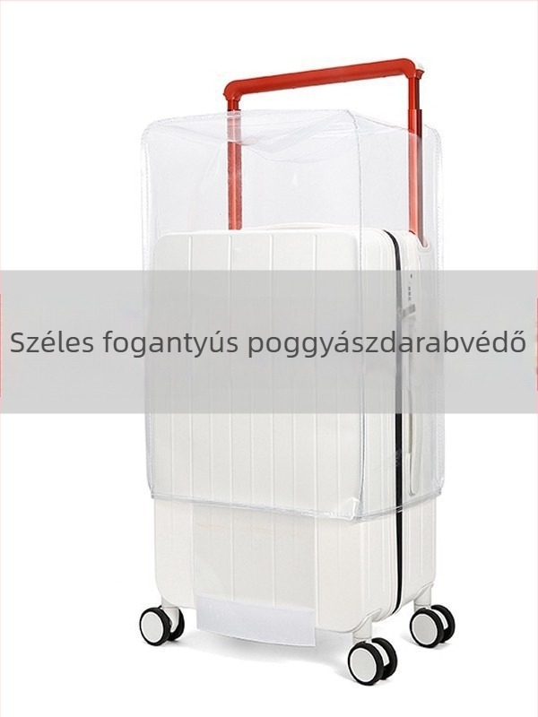 Utazáshoz szánt bőrönd védőburkolat, PVC anyag, antibakteriális és kopásálló, 20-35 L kapacitás