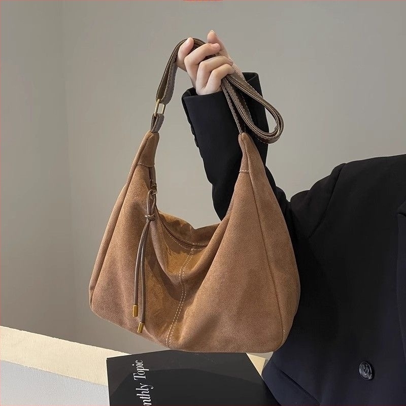 Group Wood márkájú tote táska, vászonból, zipzár, PU bélés, nagy kapacitású