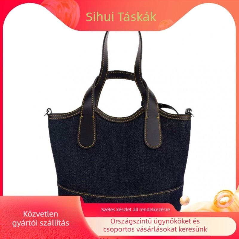 Bucket táska – városi egyszerűség stílus; Anyag: Oxford cloth; Forma: bucket típus; Zárás: mágneses csat; Belső bélés: vászon