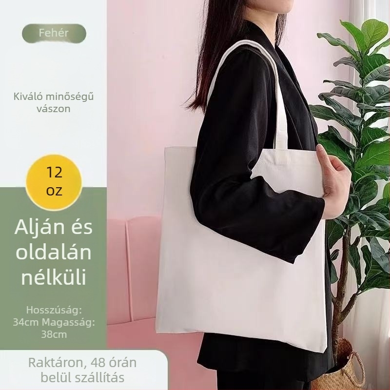 Vászon bucket táska mágneszárral, friss és édes stílus, 2024 tavasz