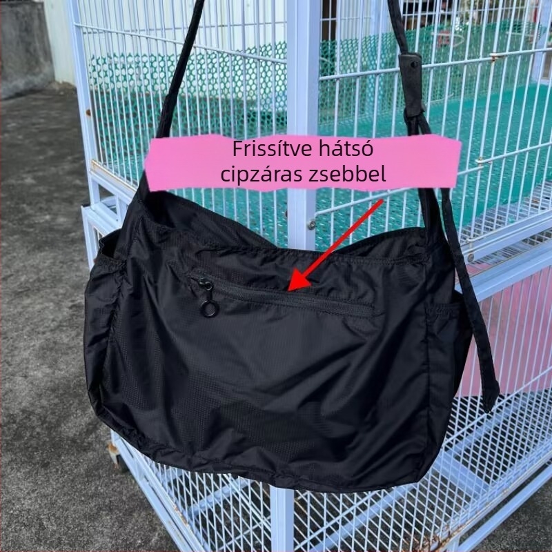 Női vízálló Oxford anyagú crossbody táska, 2026-os modell, sportos‑casual stílus, nagy kapacitás, uniszex válltáska városi utazásokhoz