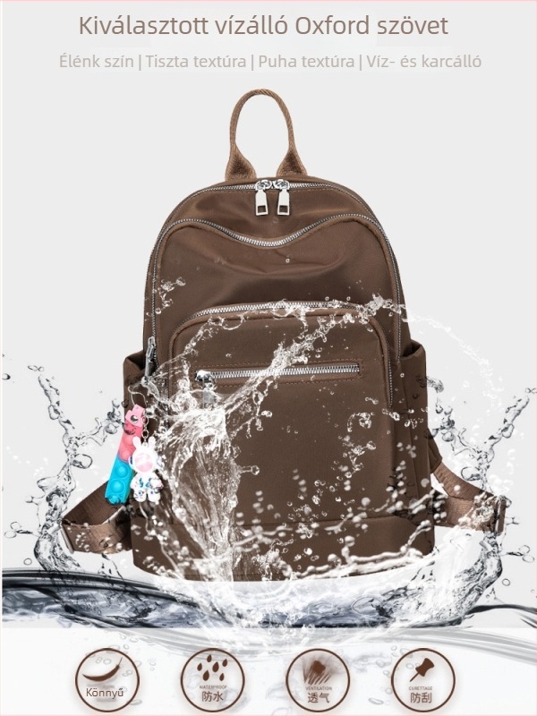 Taohai Selection Oxford anyagú hátizsák – uniszex stílus, nagy kapacitású utazáshoz és mindennapi használatra, belső cipzáras zsebek és elválasztók