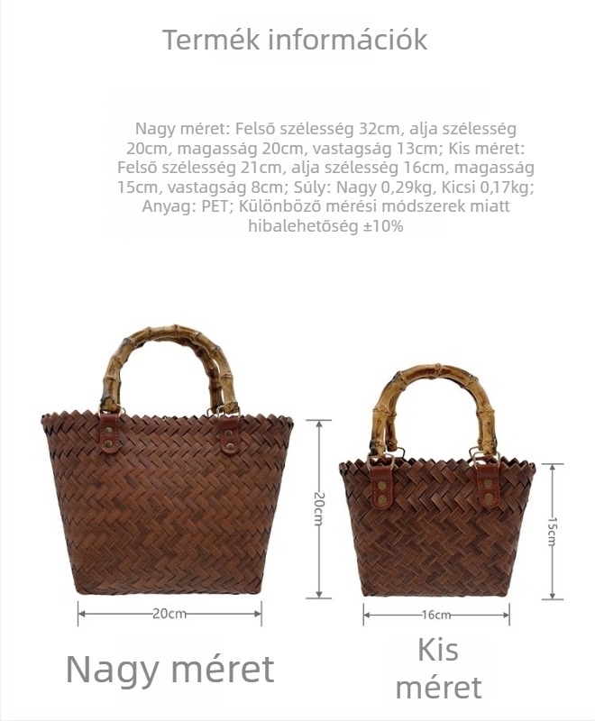 Tote táska szalmából, utcai divat stílusban, horizontális négyzetes forma, poliészter bélés, telefontartó zseb