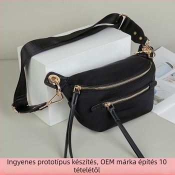 MAKI BAG Mellkas- és kereszthead táska – Oxford anyag, utcai stílus, cipzáras nyitás, belső cipzáras zseb, telefon- és személyi igazolvány zseb