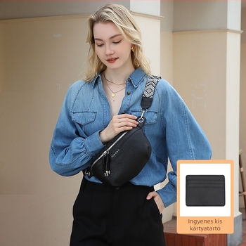 PU anyagú crossbody táska fedéllel — városi egyszerű stílus, cipzáras nyitás, poliészter bélés, Tianyi márka