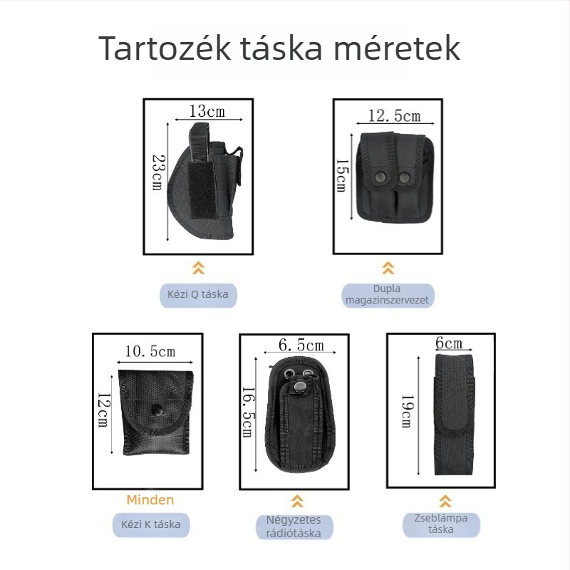 Gyerekeknek szánt taktikai derékpánttáska PU bőrből, tűcsattal, vászon/nylon csattal, vékony szélesség (<2 cm), 2025 tavasz