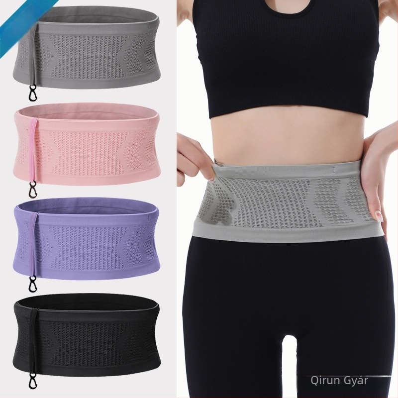 Nylon sport deréktáska, lélegző, kopásálló, terhelést csökkentő, uniszex