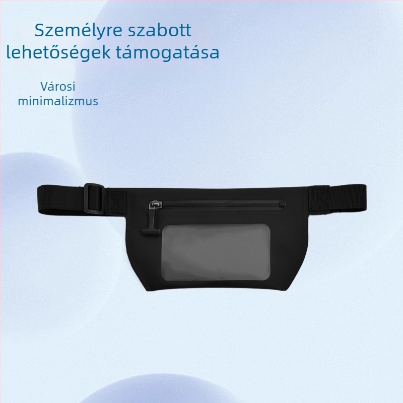 Sport deréktáska érintőképernyővel, vízálló, könnyű, antibakteriális, nylonból készült