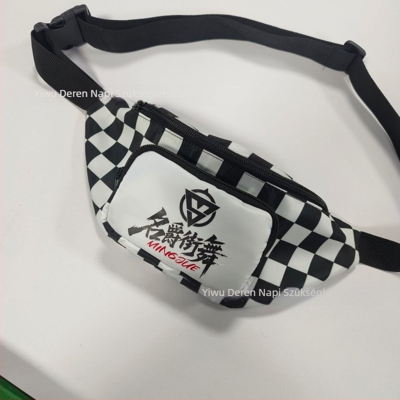 Sport derék táska, kopásálló kivitel, dombornyomott felülettel, kapacitás kevesebb mint 20 l, kültéri sportokhoz