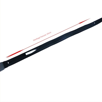 Nylon pénztárca öv belső zsebbel és cipzárral, 2-4 cm széles, műanyag csat, sima zárás, All-Match stílus