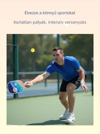 Tu Bao üvegszálas pickleball ütő készlet, tömeg 235±8 g