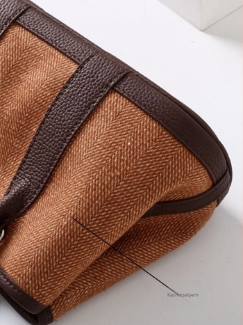 MISS SUMMER valódi bőrből készült női bucket bag, első réteg marhabőrből, fedél, mágneses zárás