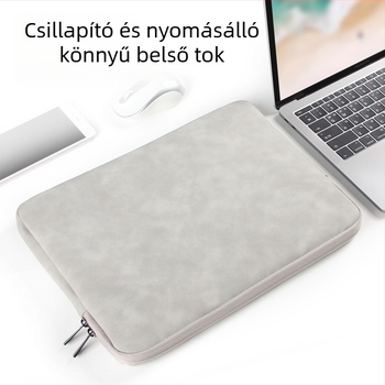 PU anyagú laptop tok, terheléscsökkentő funkcióval, 2022 nyári kiadás