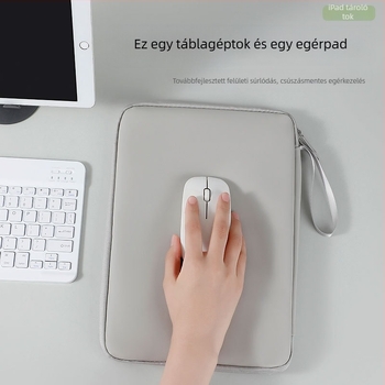 PU bőrhatású tabletahüvely belső béléssel, iPad védőtok, 11 hüvelyk