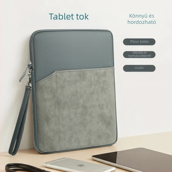 11 hüvelykes tabletta tároló táska belső béléses védőtokkal iPad mini és más táblagépek számára
