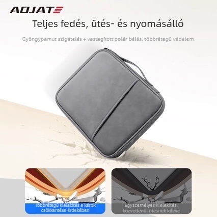Einuor minimalist iPad tok plüss béléssel, könnyű és vízálló 13 hüvelykes tabletához, kézi hordozó fogantyúval