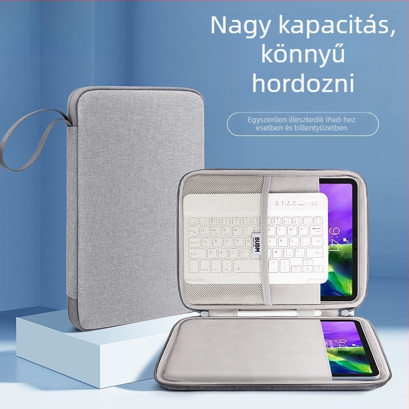 Tablet tok 10,2 hüvelyk iPadhez, védőtok, vékony és könnyű, hordozható, alkalmas 10,9–11 hüvelyk méretű eszközökhöz