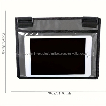 Oshine vízálló tabletatáska, 300D Oxford anyag, átlátszó ablakkal, száraz-nedves elválasztás, városi minimalist stílus, uniszex