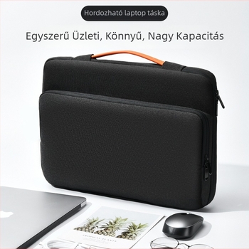 Uniszex 15 colos laptop- és tabletatáska belső ütésálló rekesszel