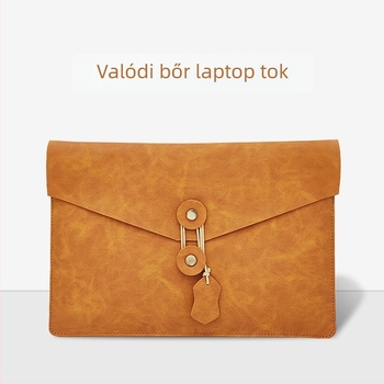 Valódi bőr védőtok 13 hüvelykes Apple laptophoz és iPadhez