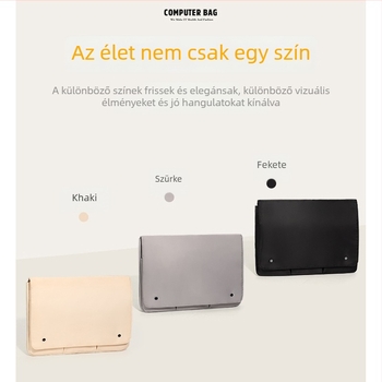 Kiemelt logónyomtatási lehetőséggel ellátott hordozható tabletatároló táska, 15‑os laptophoz, vízálló, ultra könnyű, Oxford anyag