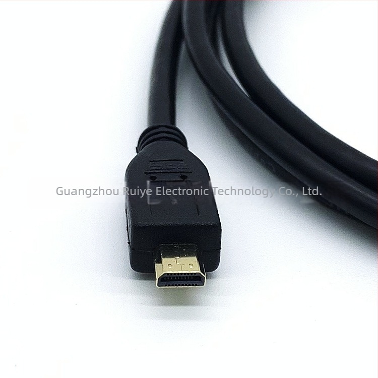 HDMI-kábel micro HDMI-tól HDMI-ig, réz vezetők aranyozott érintkezőkkel, hossz 0,8–5 m