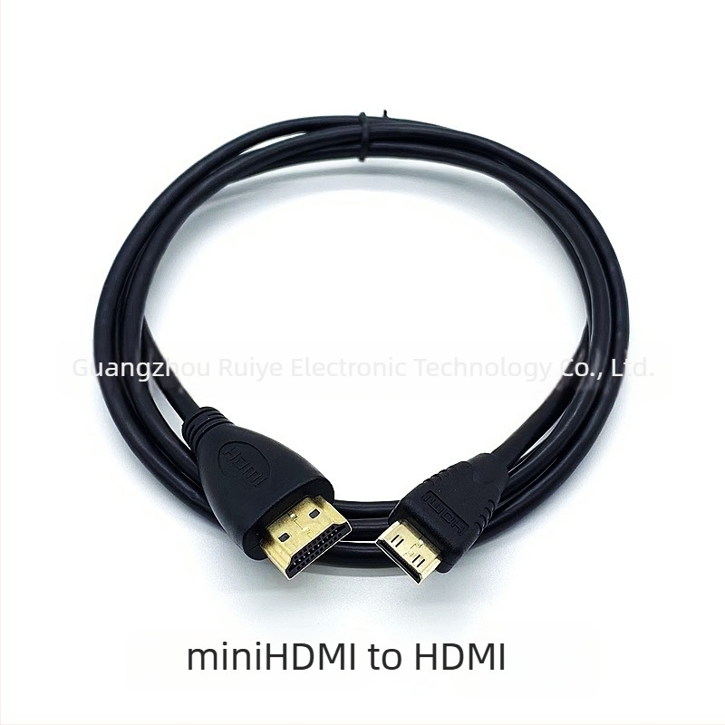HDMI-kábel micro HDMI-tól HDMI-ig, réz vezetők aranyozott érintkezőkkel, hossz 0,8–5 m
