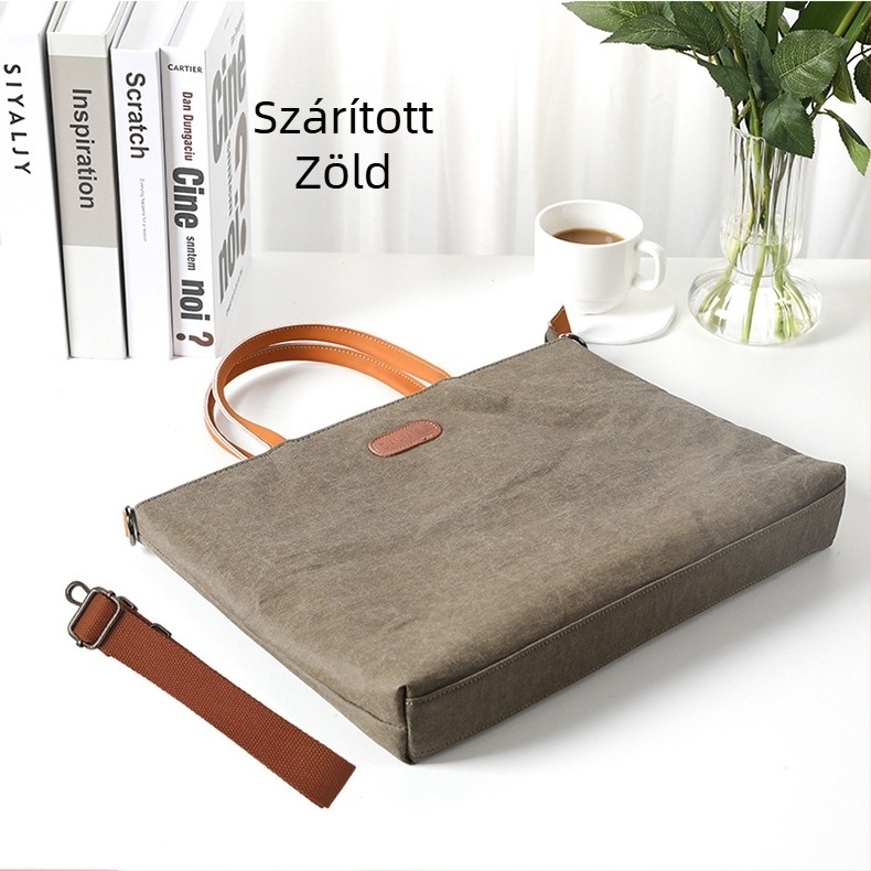 Kraft papír notesz belső táska — ultra könnyű, kopásálló, földrengésálló, terheléscsökkentés