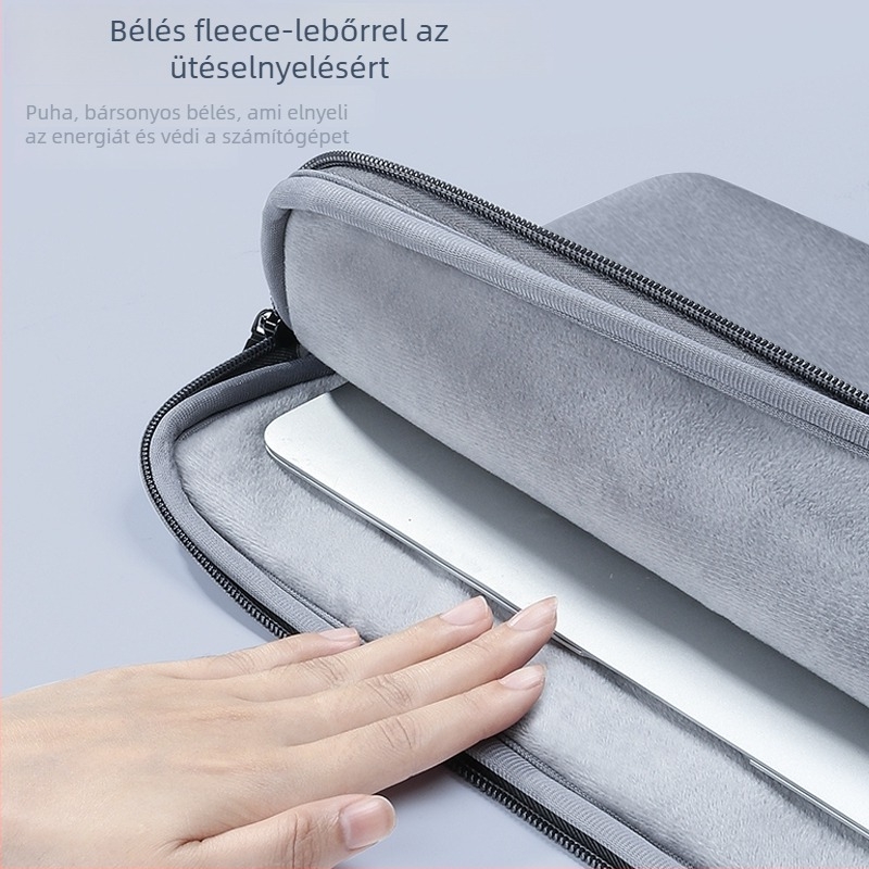 Ütésálló, vízálló és karcálló notesztok laptophoz, Oxford anyagból (külső és belső), kompatibilis Lenovo, Xiaomi, Huawei és Apple notebookokkal